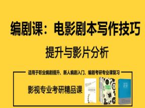 电影剧本写作技巧提升与影片分析网盘下载