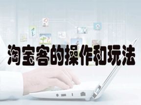 淘宝客的操作和玩法网盘下载