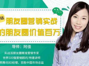 <strong>零基础</strong>朋友圈营销实战：你的朋友圈价值百万网盘下载