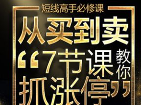 从买到卖，7节课教你抓强势股网盘下载